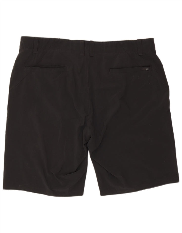 Oakley muške chino kratke hlače Regular Fit W40 XL crni poliester