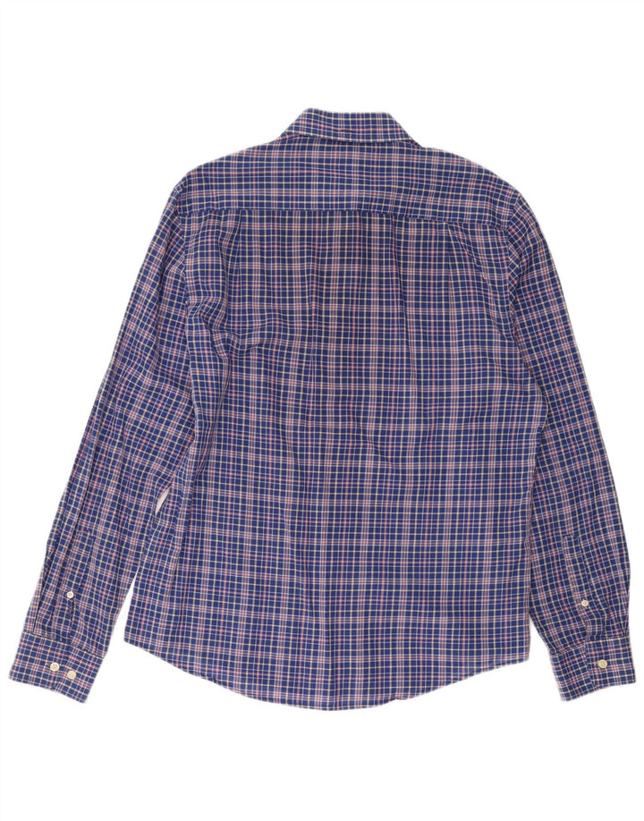 CREW ODJEĆA Muška ležerna košulja velikog plavog kariranog pamuka