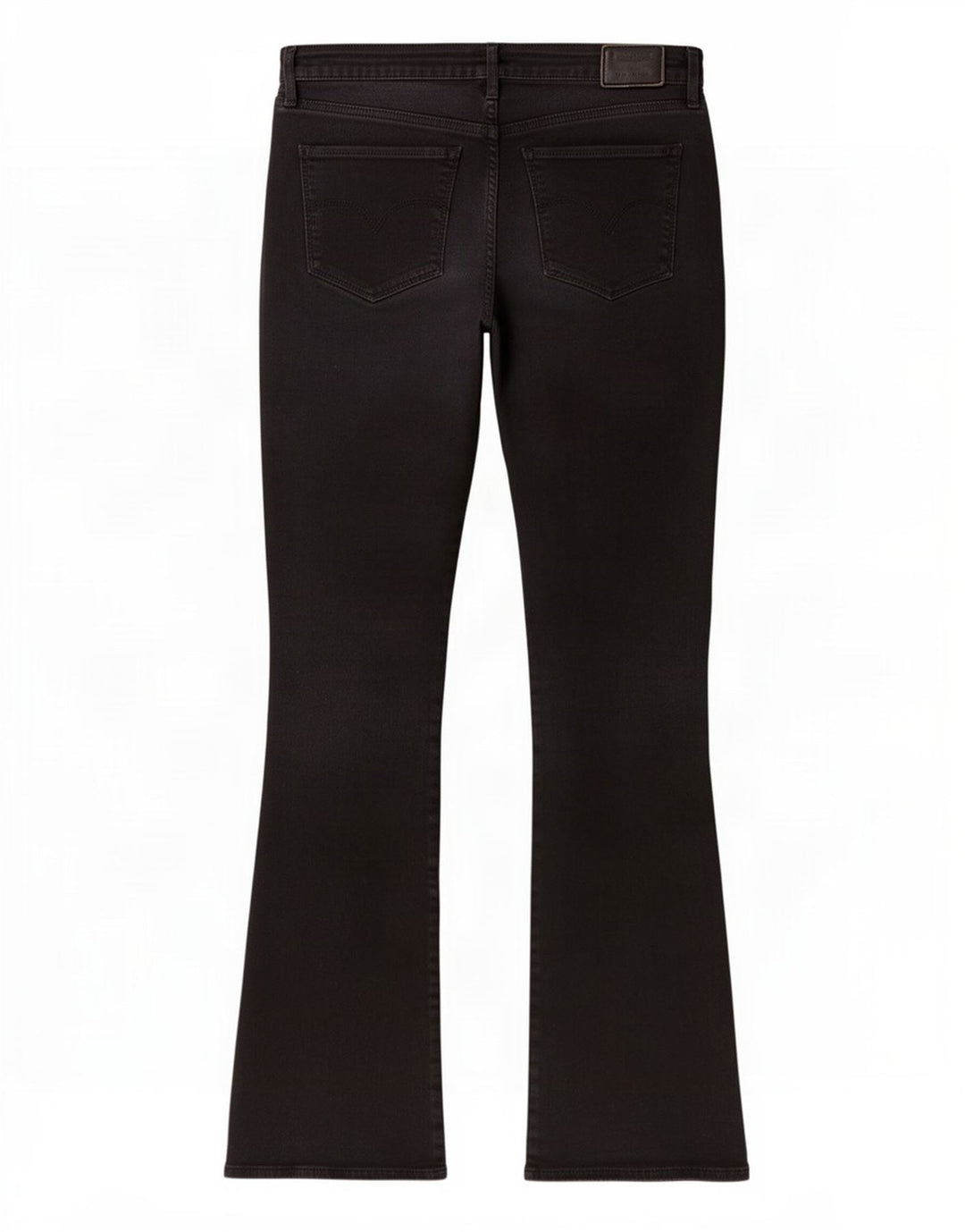 Levi's ženske 715 Bootcut traperice W32 L30 crni pamuk