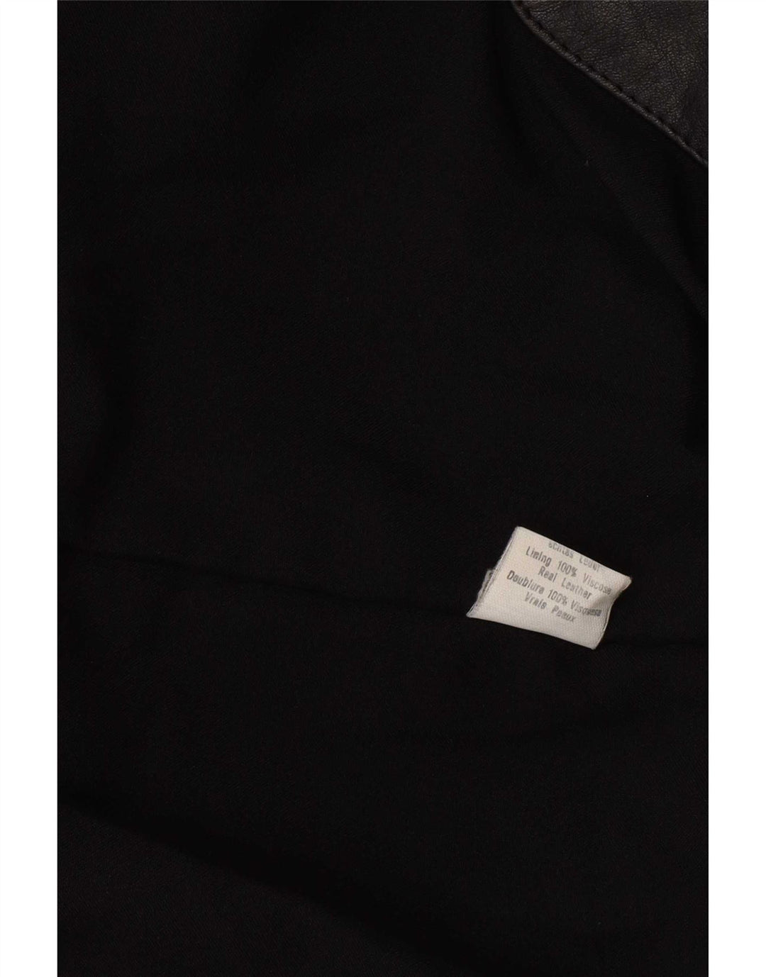 Settore muški kožni kaput UK 42 XL crni