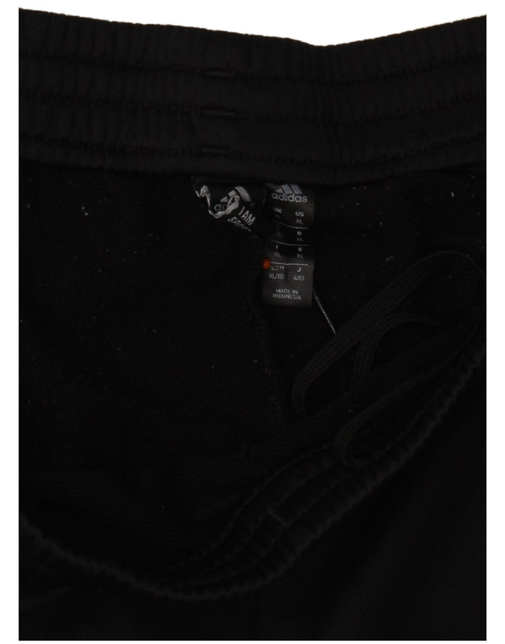 Adidas muške Aeroready hlače za trenirku XL crni poliester