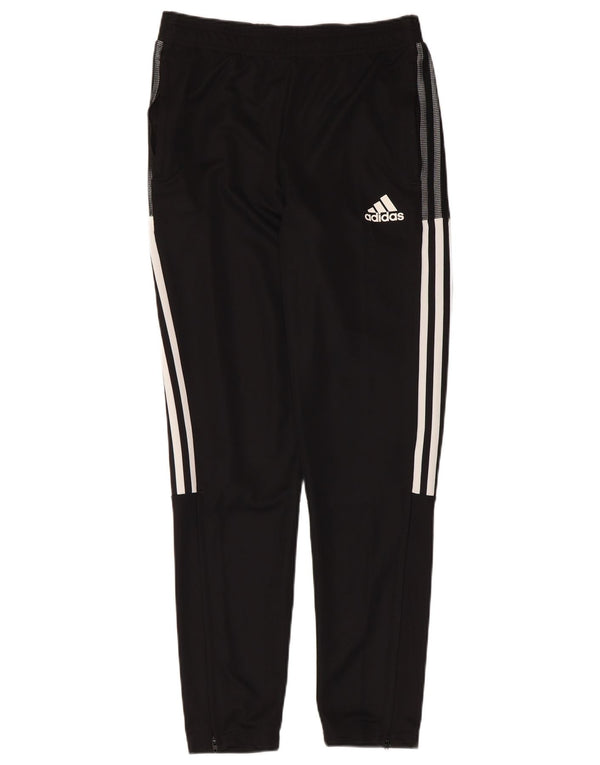 Adidas Boys Aeroready Trenirka Hlače Joggers 13-14 Years Black