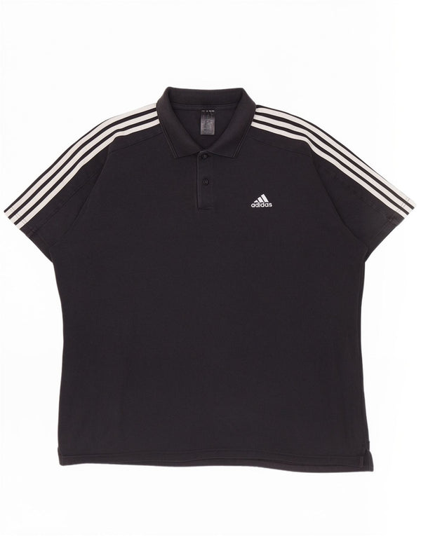 Adidas muška polo majica 2XL crni pamuk