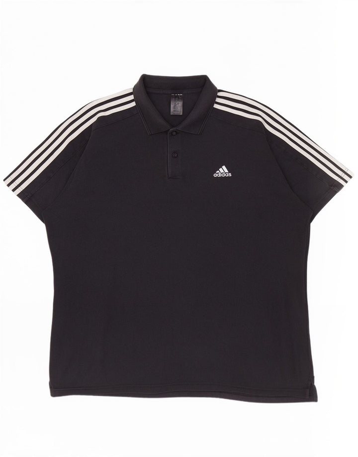 Adidas muška polo majica 2XL crni pamuk
