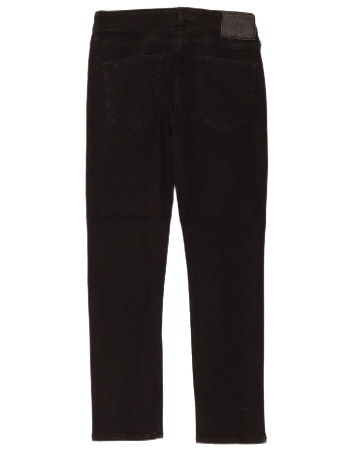 Jack & Jones muške uske traperice W31 L30 crni pamuk