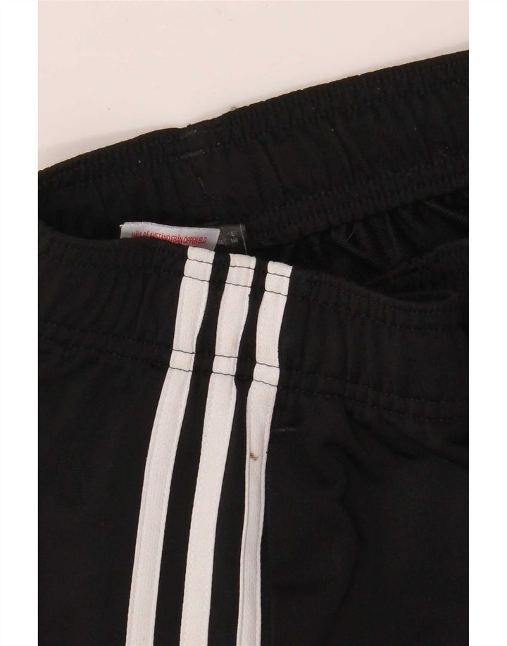 Adidas trenirka za dječake, hlače za trčanje, 9-10 godina, crni poliester