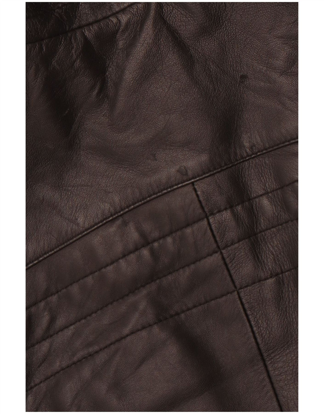 VINTAGE muška kožna trkaća jakna IT 54 2XL crna koža