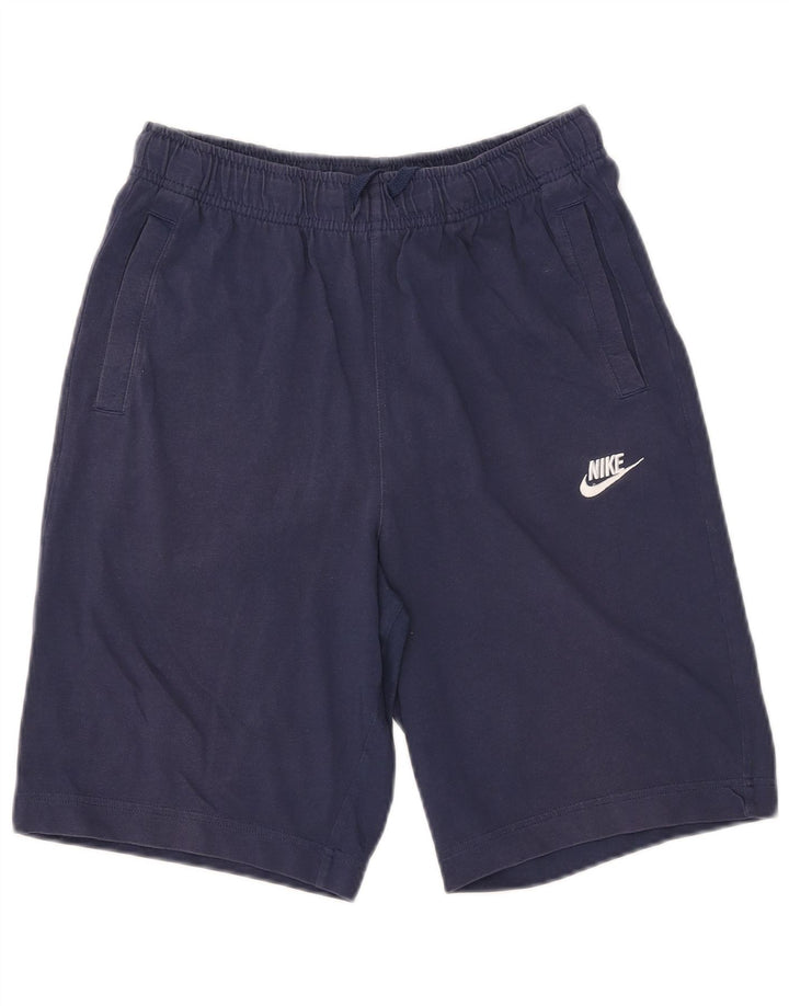 NIKE Muške sportske kratke hlače Male tamnoplave pamučne boje