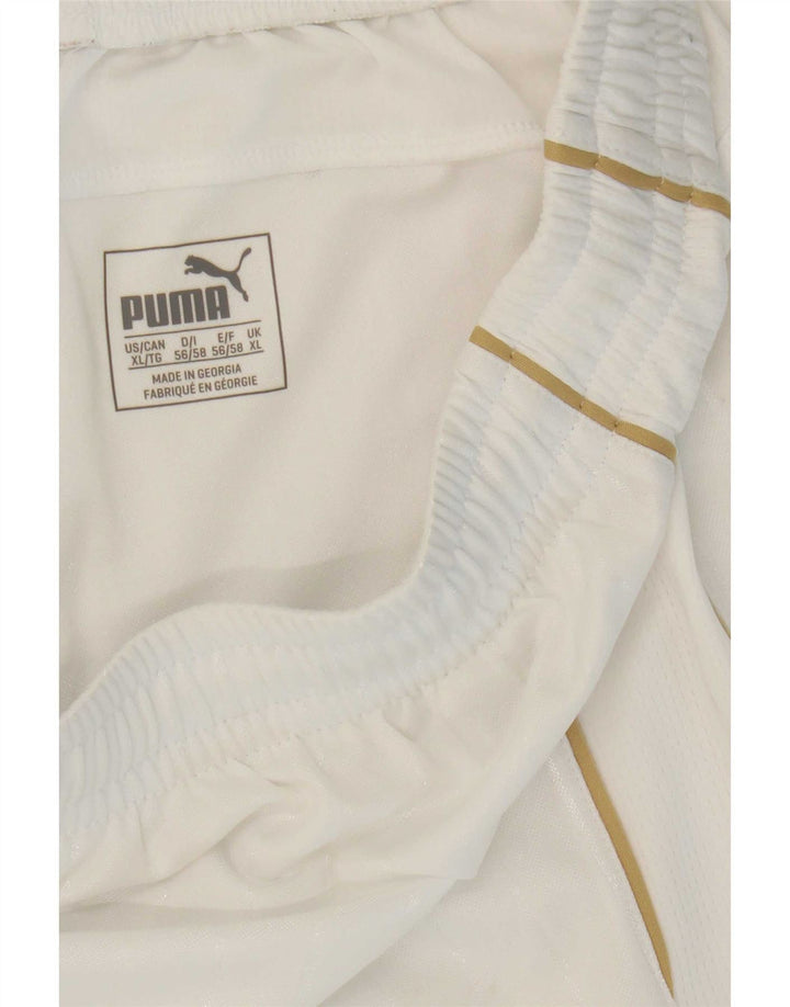 Puma Mens Italia Sport Shorts XL Bijele