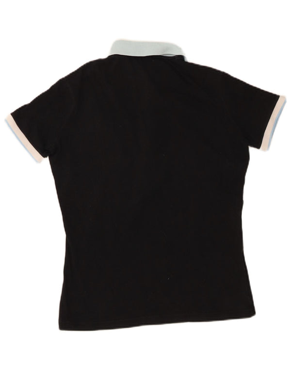 Fred Perry ženska polo majica UK 14 veliki pamuk u crnoj boji