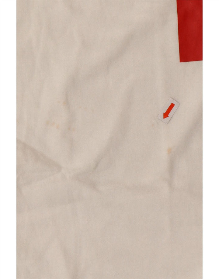 NIKE Muška majica kratkih rukava s grafičkim motivima, srednji bijeli pamuk