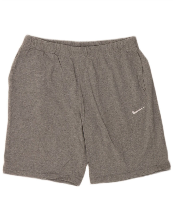 Nike muške sportske kratke hlače XL sivi pamuk