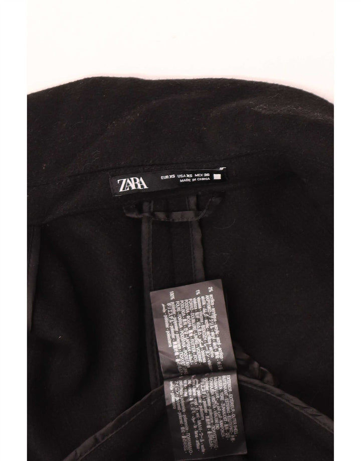 Zara muški kaput UK 34 XS crni poliester