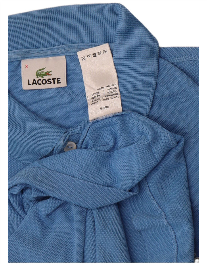 Lacoste muška polo majica veličina 3 mala plava pamučna