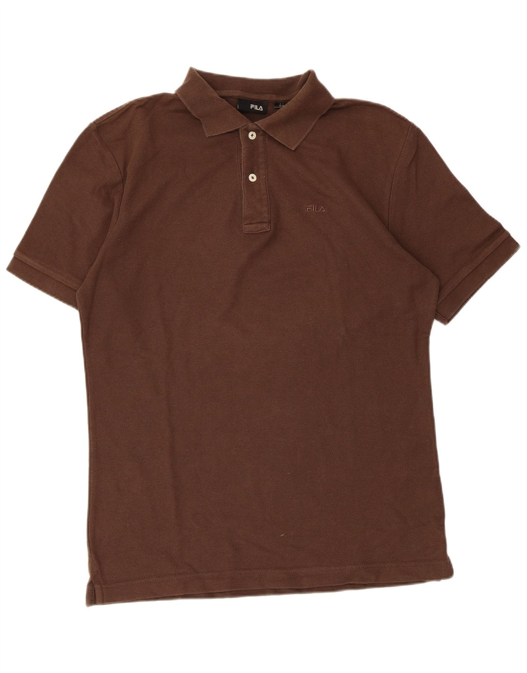 Fila muška polo majica srednje smeđe boje pamuka