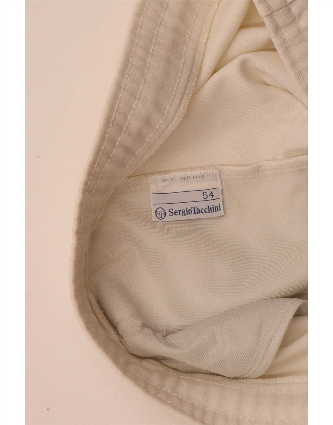 Sergio Tacchini muške sportske kratke hlače IT 54 XL bijeli poliester