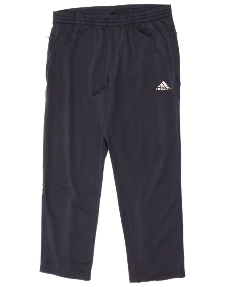Adidas muška puna trenirka UK 38/40 srednje siva poliester u boji