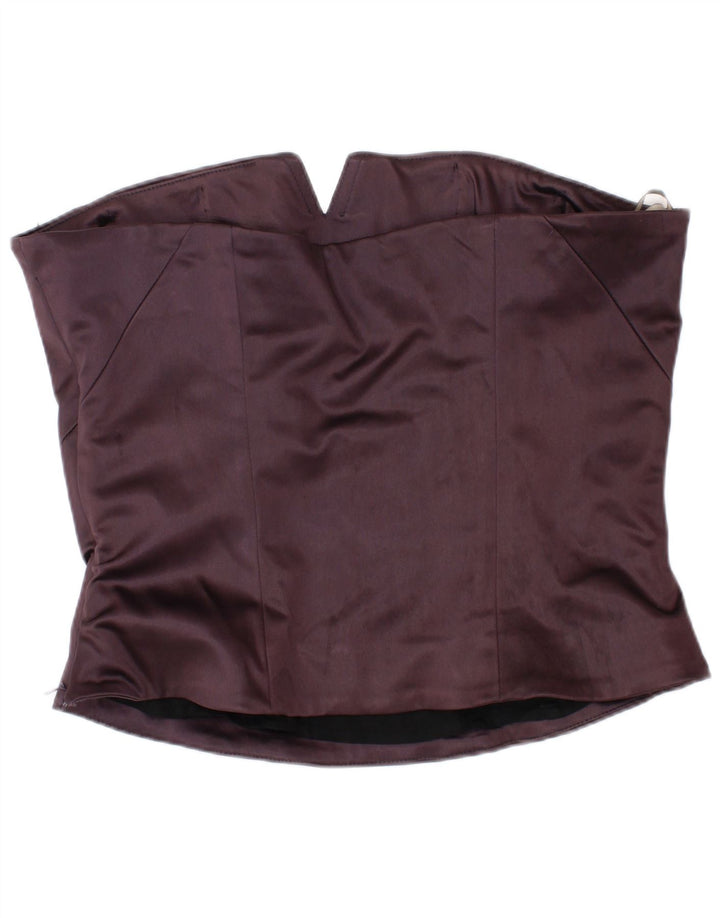 COAST ženski gornji dio korzeta UK 12 Srednje ljubičasti acetat