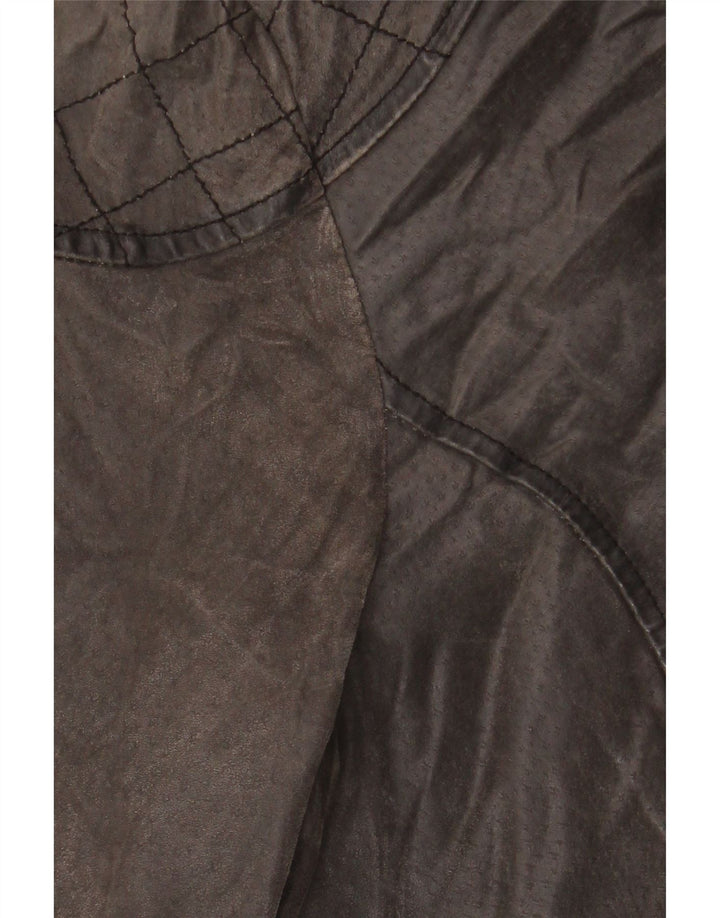 MAZE Muška bomber jakna od brušene kože UK 38 srednje sive kože