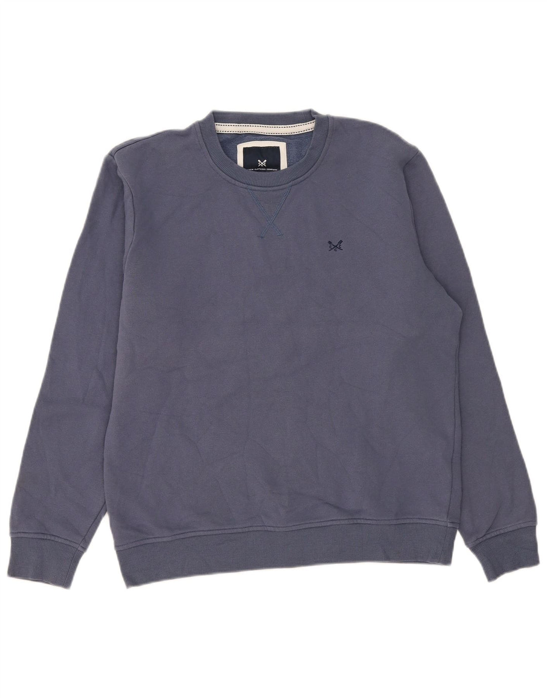 Crew Clothing Muška dukserica Srednje plavi pamuk