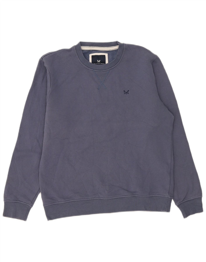 Crew Clothing Muška dukserica Srednje plavi pamuk