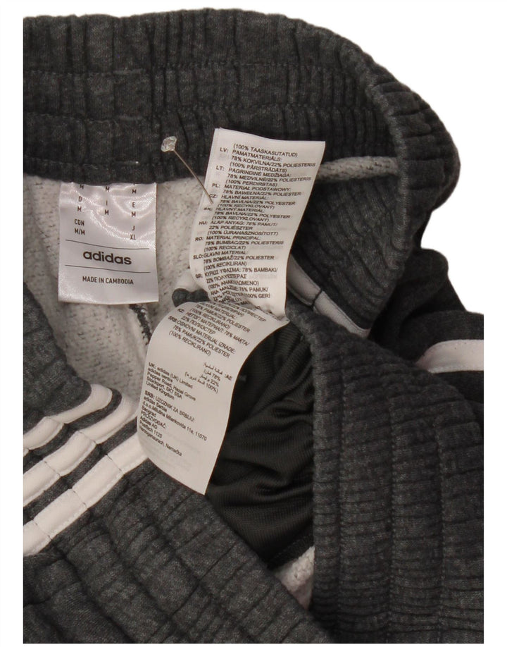 Adidas muške trenirke, srednje sive pamučne hlače