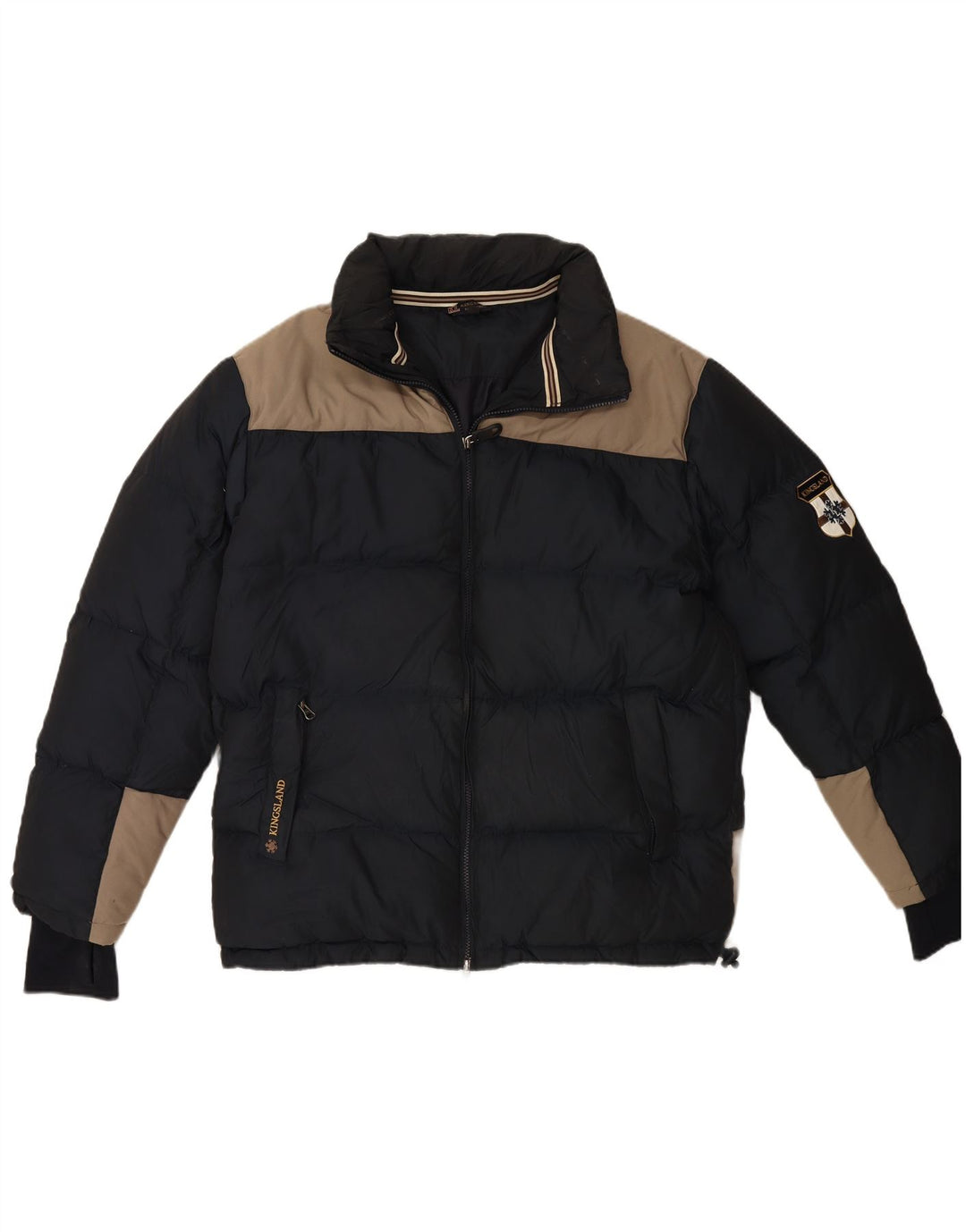 KINGSLAND Muška podstavljena jakna UK 42 XL tamnoplava poliesterska boja