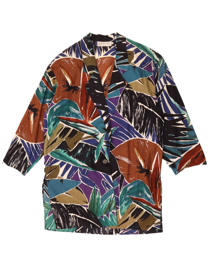 Deni-Cler ženski gornji dio prevelikog kardigana IT 42, srednje raznobojni cvjetni