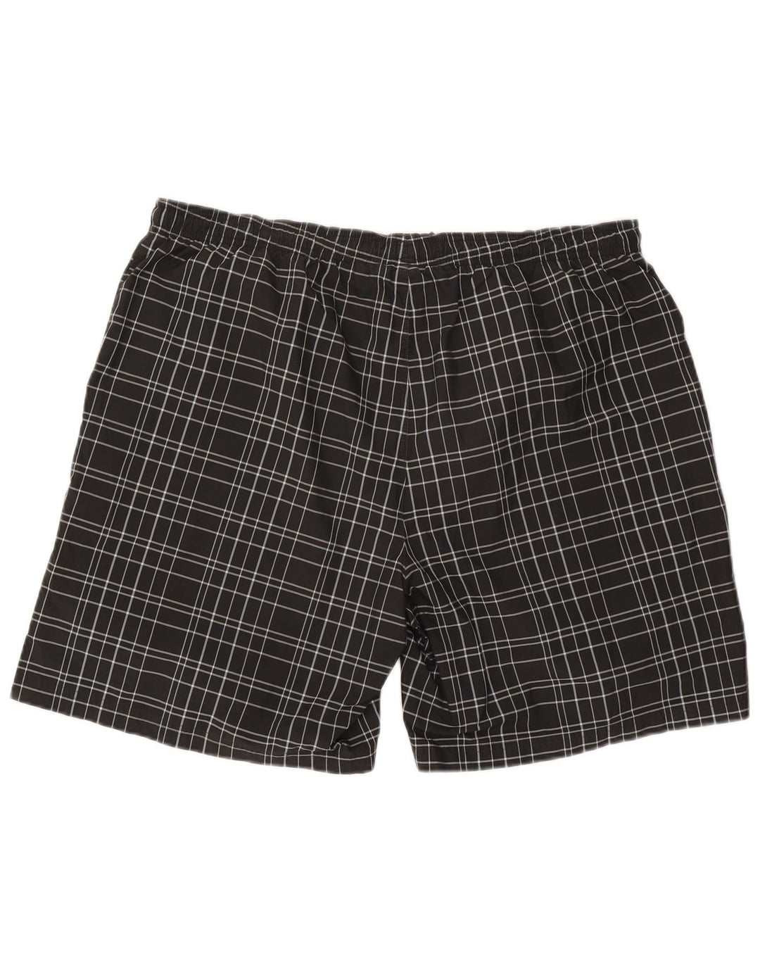Reebok muške kratke hlače za kupanje 2XL crni karirani poliester
