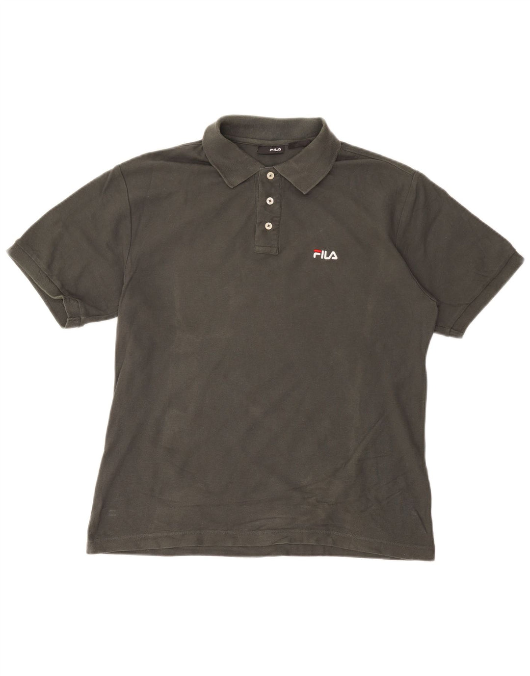 FILA muška polo majica velika siva pamuk