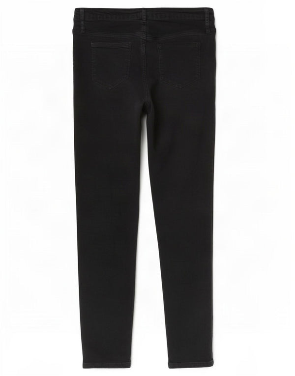 Fat Face ženske jegging traperice UK 16 Large W32 L27 crni pamuk