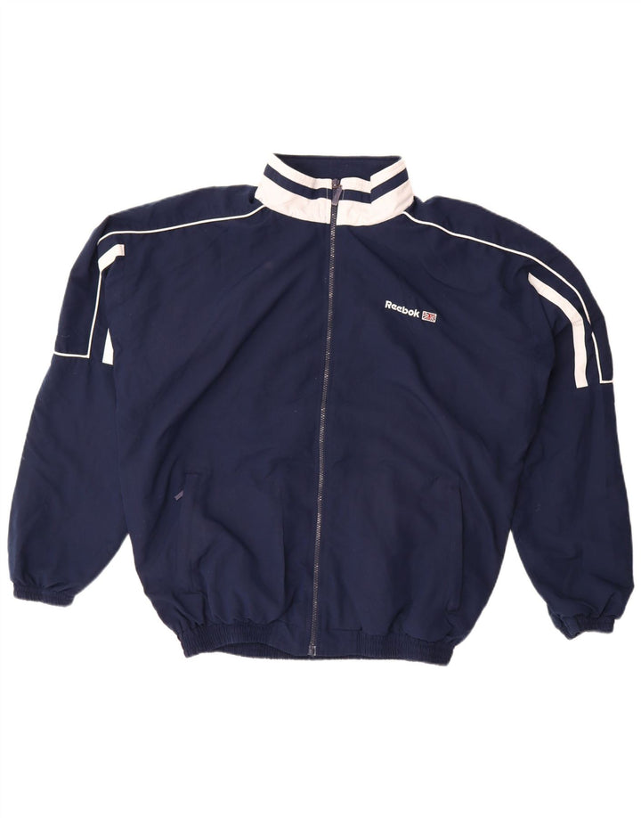 Reebok muška trenirka Graphic Gornja jakna velike tamnoplave boje