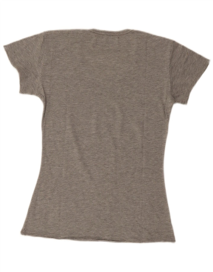 Diesel Ženska majica kratkih rukava s grafičkim motivima UK 8 Small Grey
