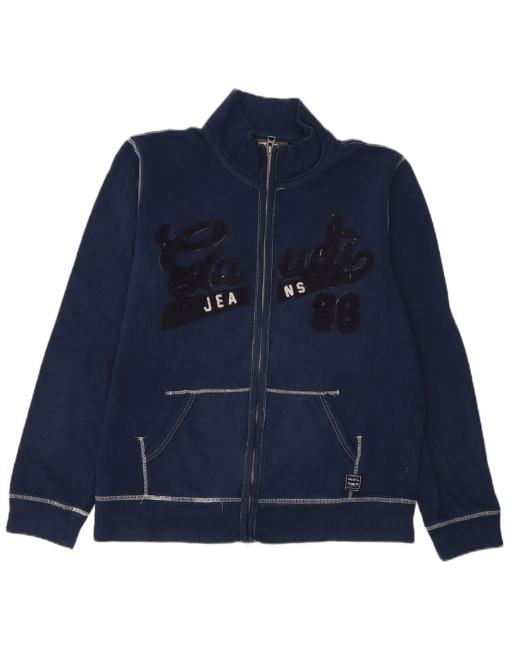 GAUDI ženska gornja jakna trenirke s grafičkim motivima UK 20 2XL tamnoplava