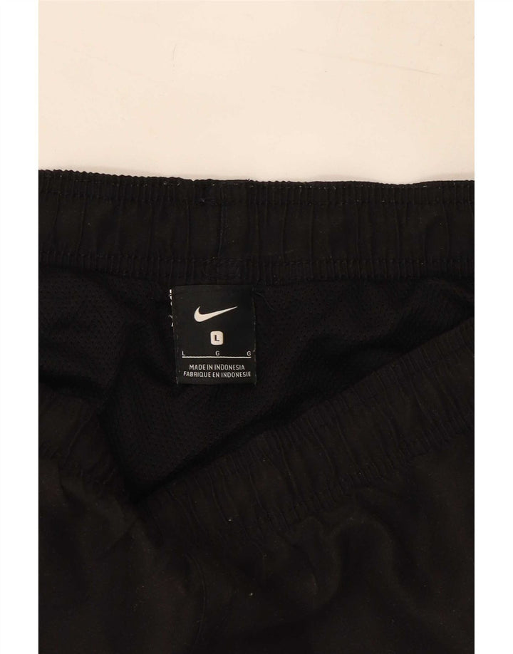 Velike crne muške sportske kratke hlače Nike