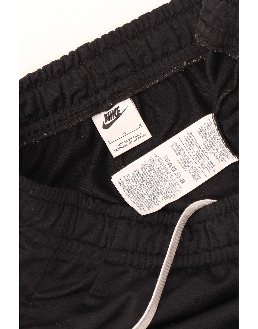 Nike muške hlače za trenirku Joggers Large Black Colourblock Poliester