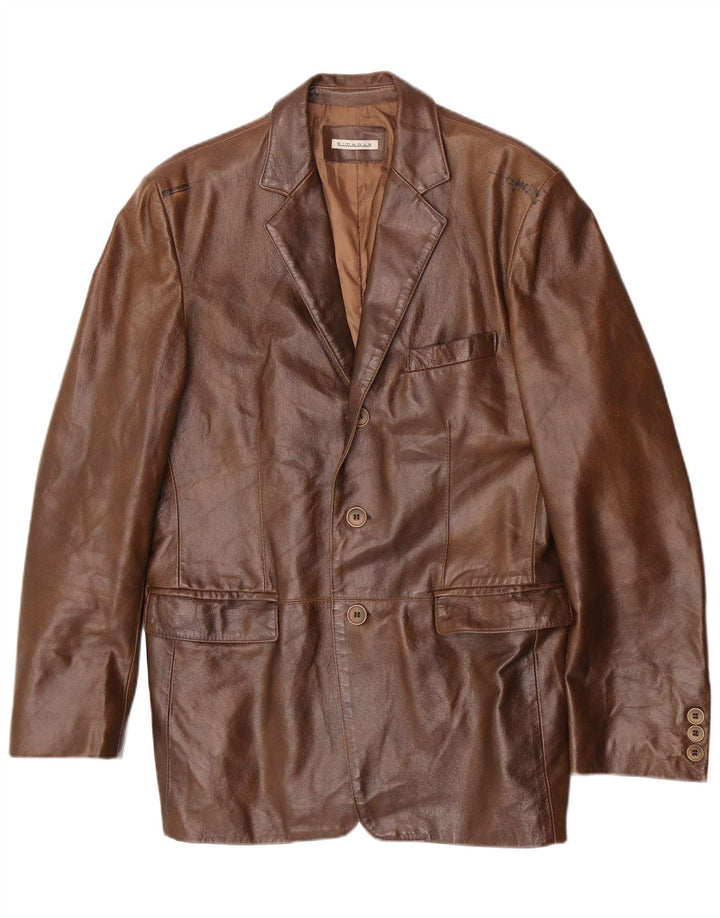 Vintage muška kožna jakna UK 36 Small Brown Classic