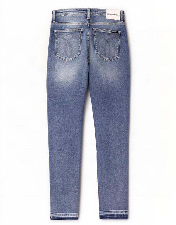 Calvin Klein ženske uske traperice W33 L27 plavi pamuk