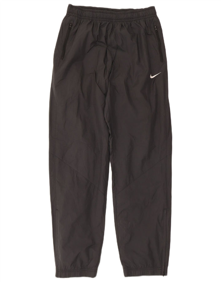Nike ženske chino hlače za trčanje UK male crne poliesterske