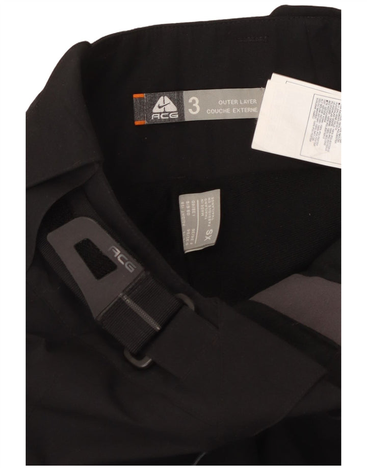 Nike ženske skijaške hlače UK 6 XS crni poliester