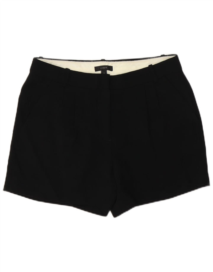 J. CREW Ženske chino kratke hlače s štipaljkama US 4 male W32 crni poliester