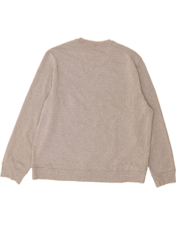 IZOD Mens Sweatshirt Jumper 2XL Grey Cotton Vintage Izod and Second-Hand Izod from Messina Hembry 