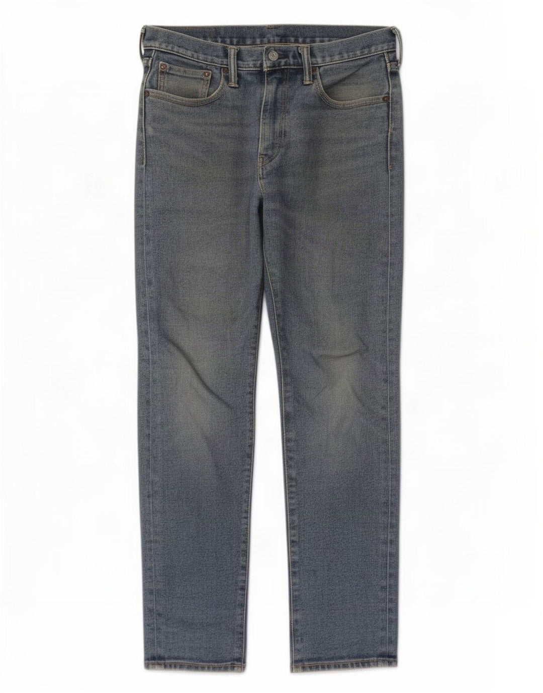 Levi's muške 522 ravne traperice W30 L30 plavi pamuk
