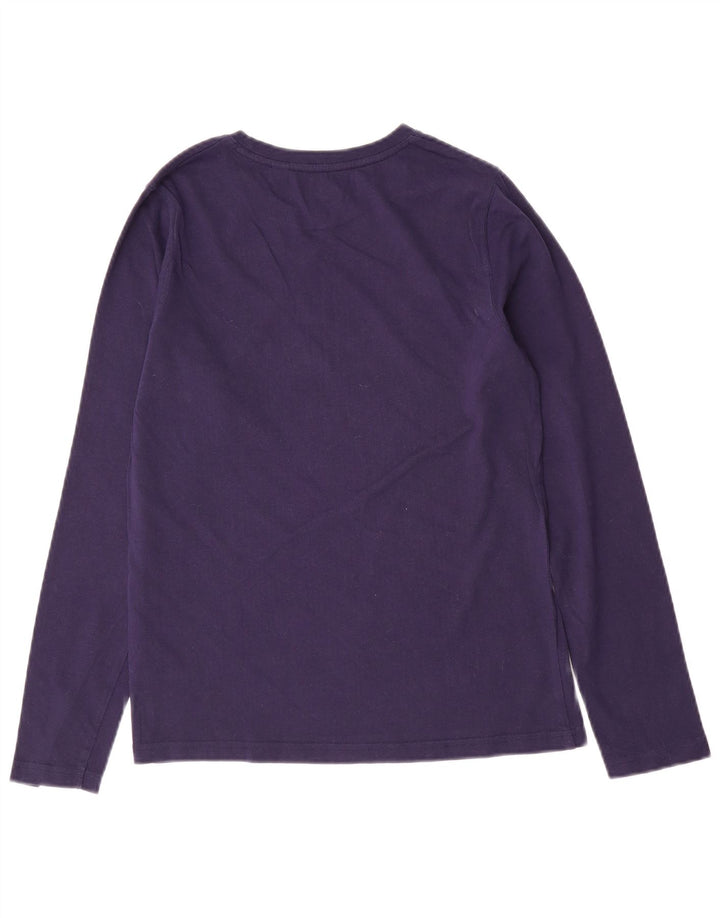 Timberland majica dugih rukava za dječake s grafikama 13-14 godina, mala tamnoplava pamučna