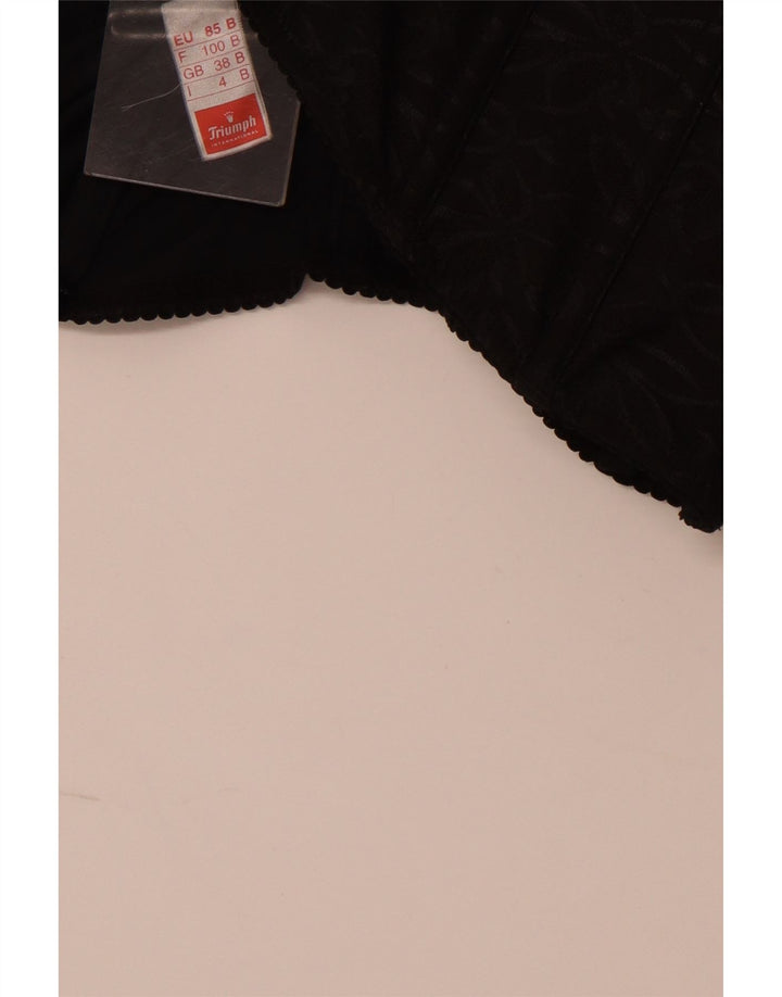 TRIUMPH ženski kratki korzet UK 4 XS crni poliester