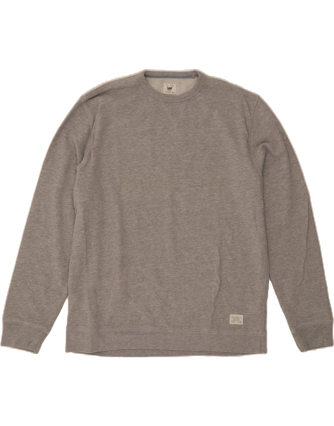 LEE Mens Sweatshirt Jumper 2XL Grey Cotton Vintage Lee and Second-Hand Lee from Messina Hembry 
