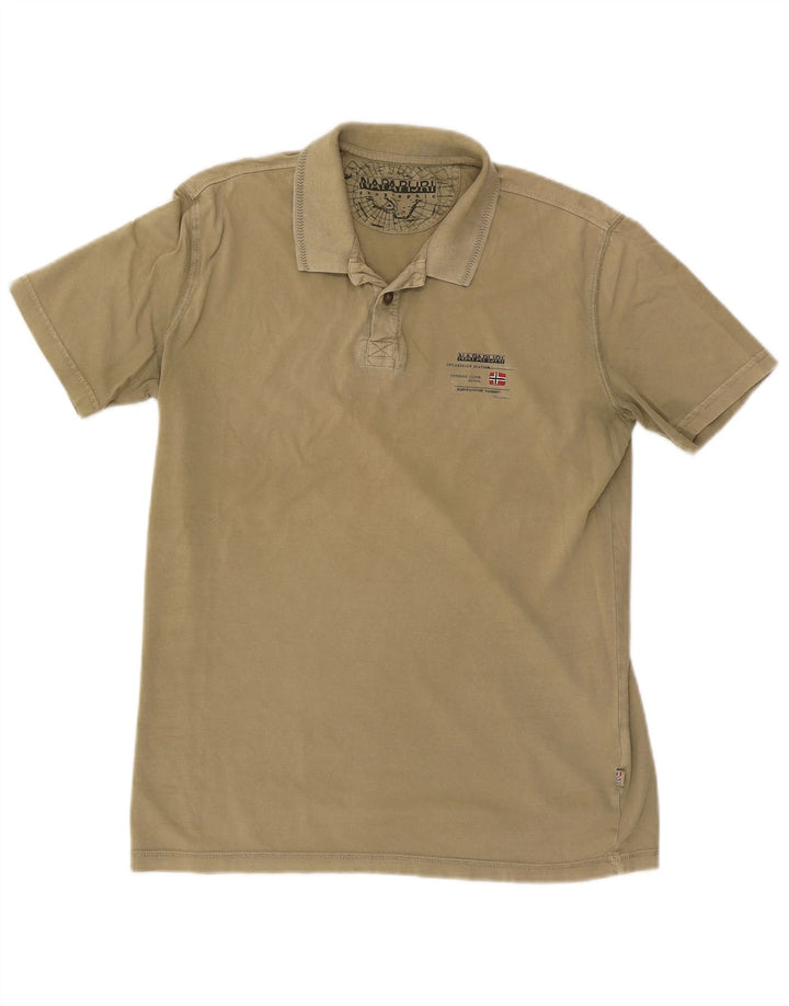 Napapijri muška polo majica srednje zelene boje