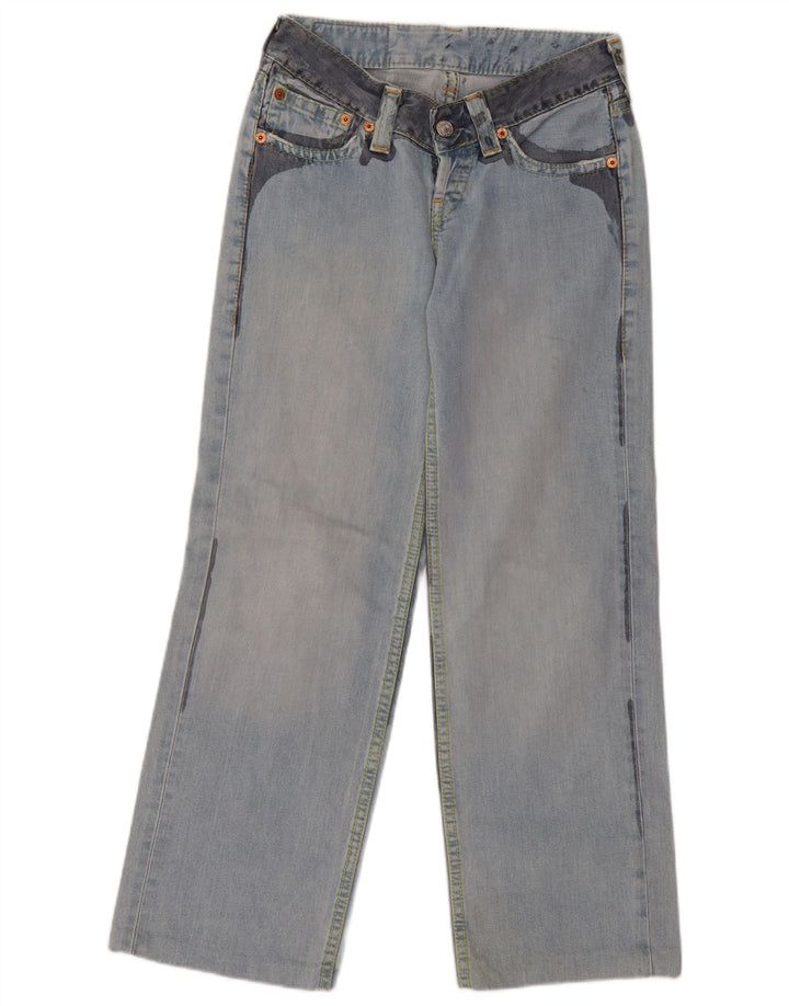 Levi's ženske 922 ravne traperice W28 L30 plavi pamuk