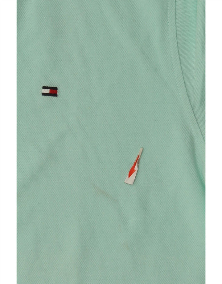 Tommy Hilfiger muška polo majica srednjeg tirkiznog kroja srednje kroja