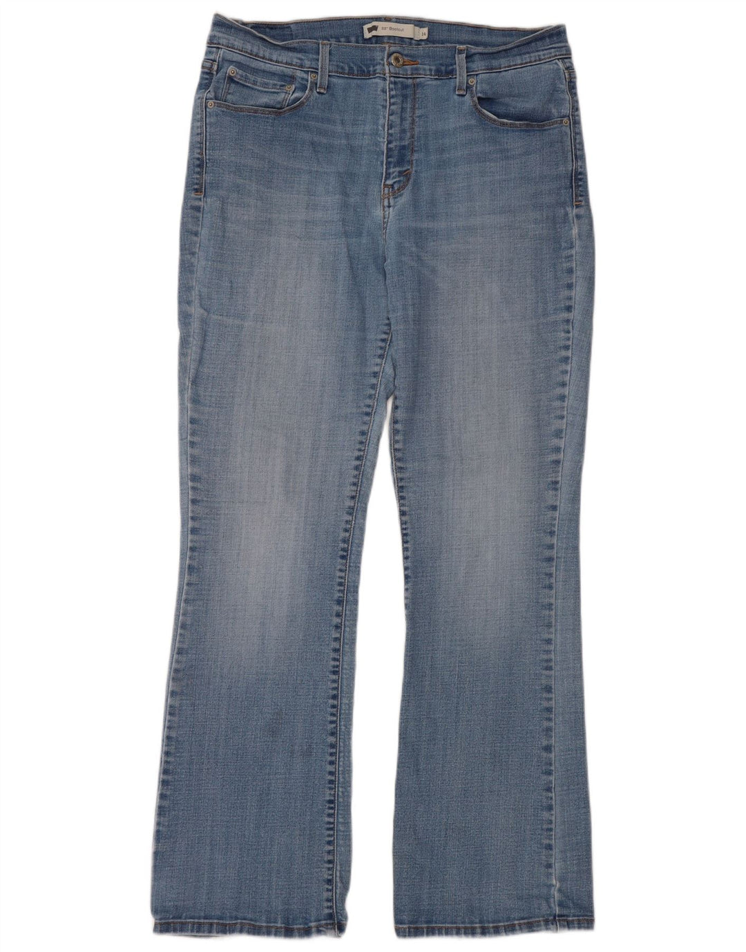 LEVI'S ženske 515 Bootcut traperice US 14 XL W34 L31 Plava